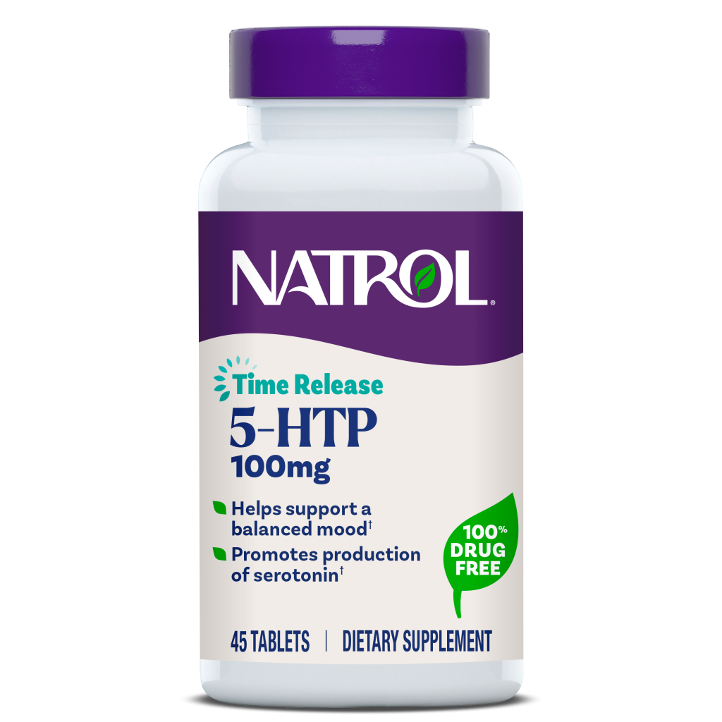 Natrol Time Release 5-HTP 100mg Tablets — 45 Tablets