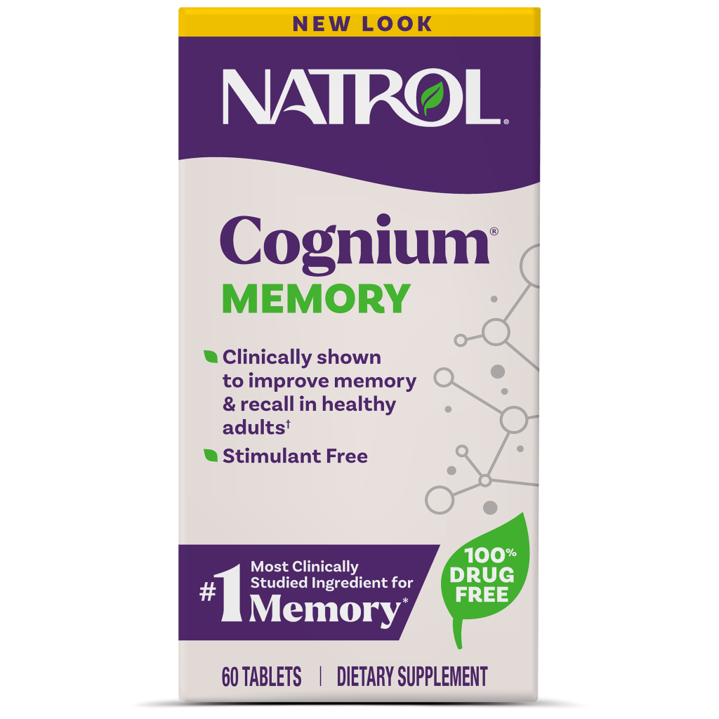 Natrol Cognium Memory Tablets — 60 Tablets