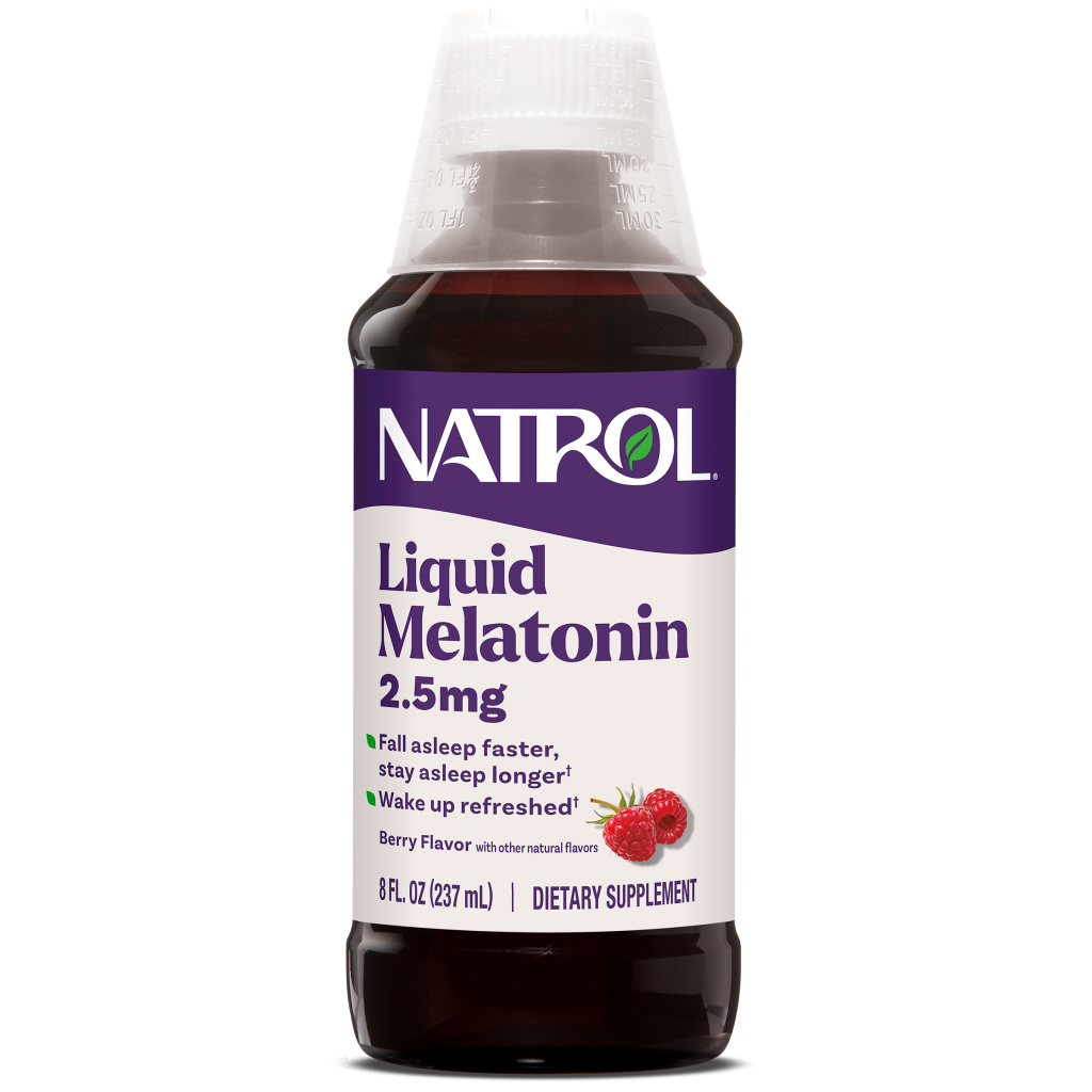 Natrol Liquid Melatonin, 2.5mg — 8 fl oz