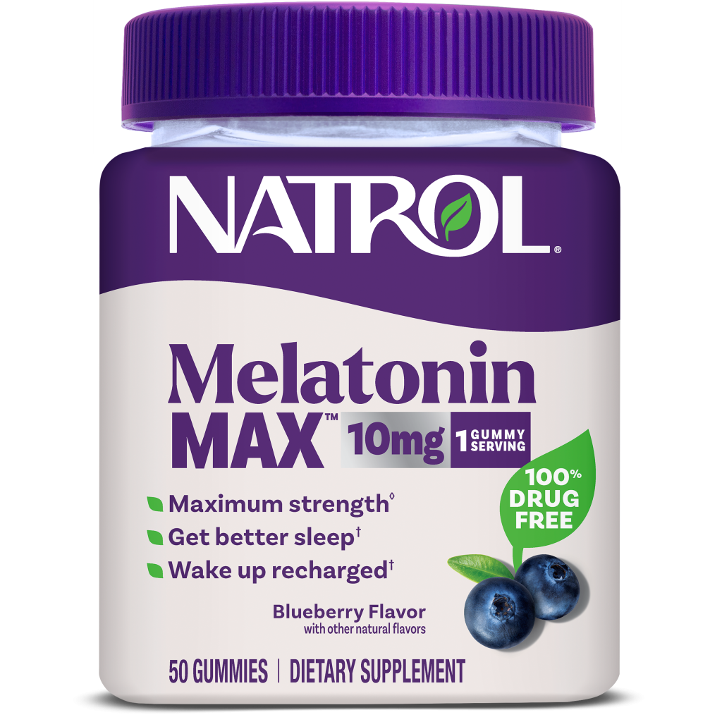 Natrol MelatoninMAX Gummy, 10mg — 50 Gummies