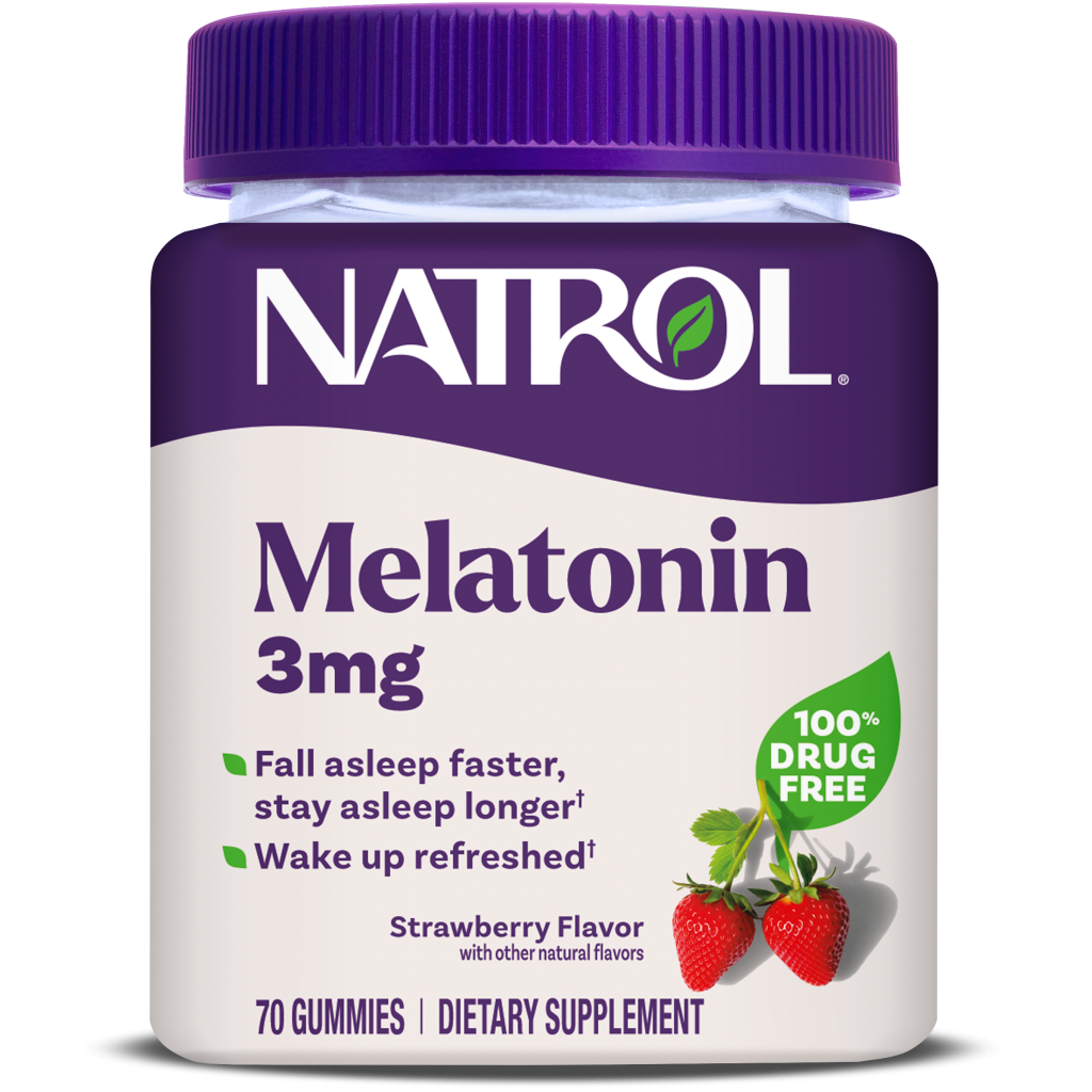 Natrol Melatonin Gummies, 3mg — 70 Gummies