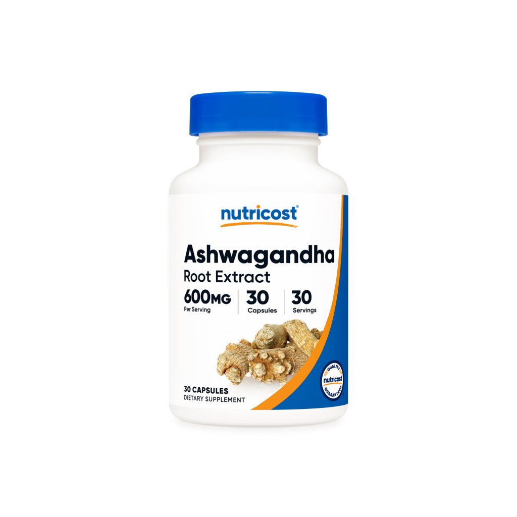 Nutricost Ashwagandha Root Extract Capsules — 30 caps