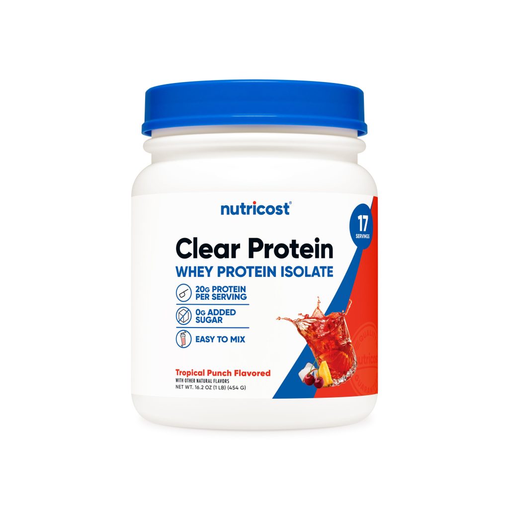 Nutricost Clear Whey Protein Isolate — Tropical Punch