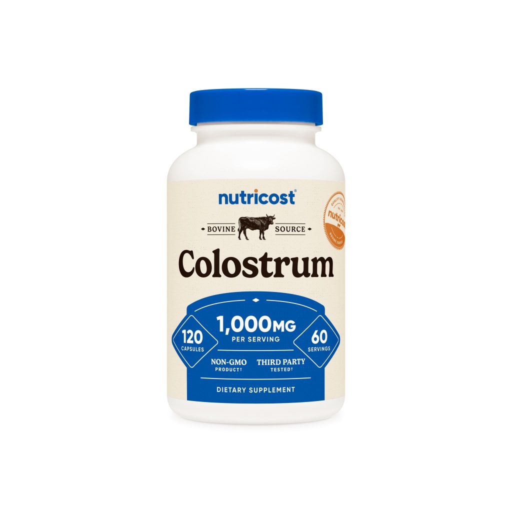 Nutricost Colostrum Capsules — 120 capsules