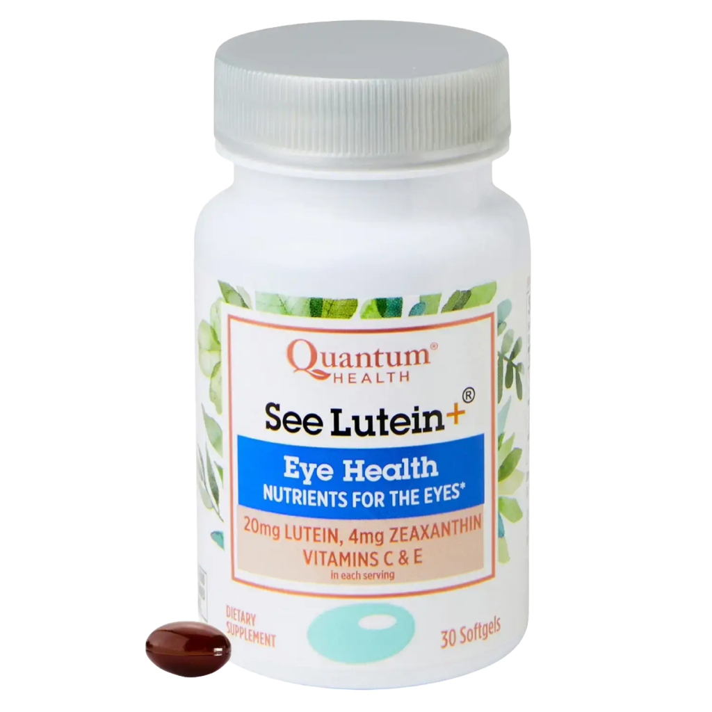 Quantum Health See Lutein+ Eye Health Lutein & Zeaxanthin Softgels — 30 Softgels