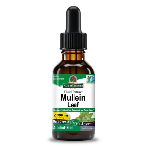 Nature's Answer Mullein Extract - Alcohol Free Liquid — 1 oz